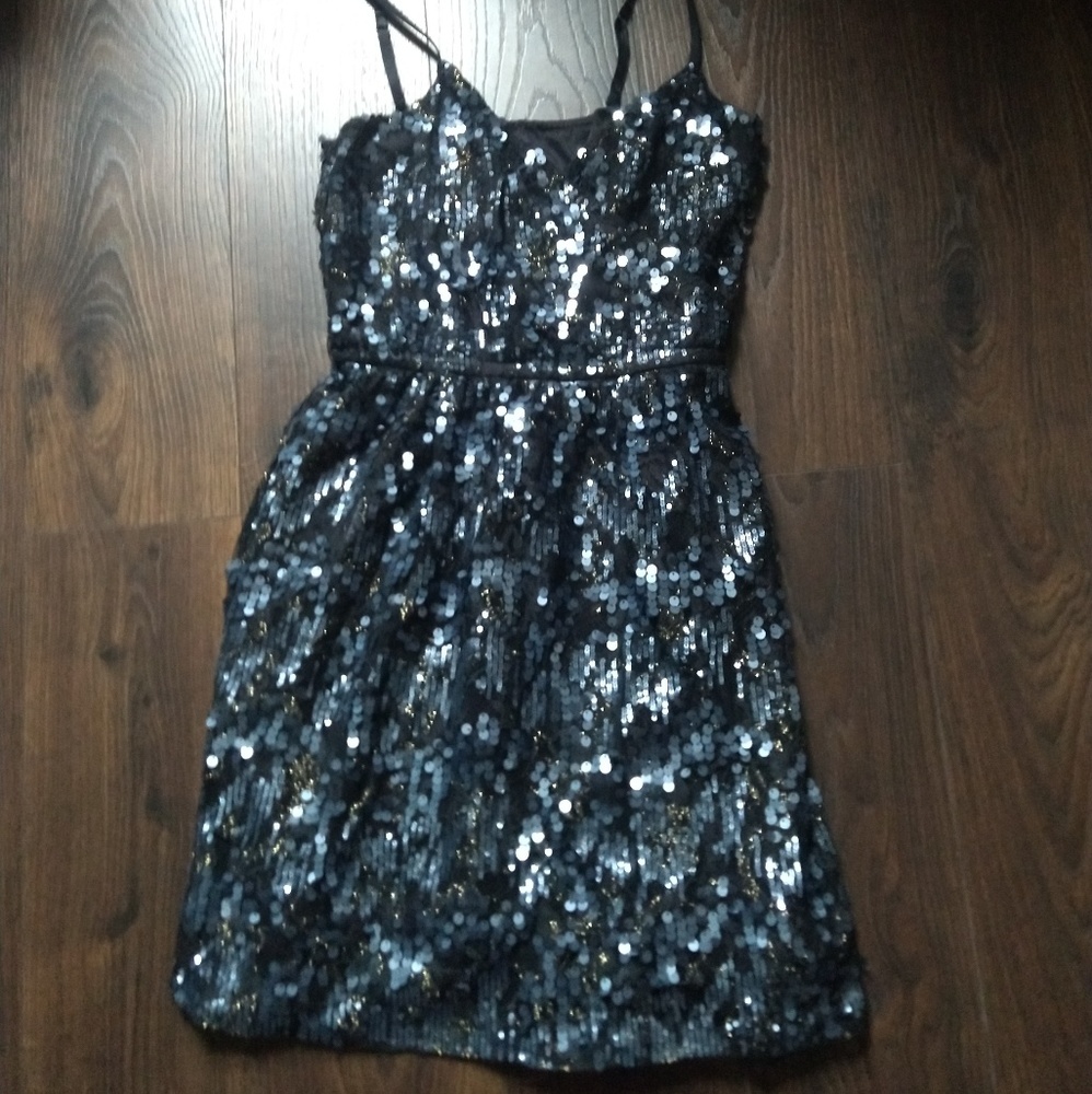 Express sequin dress, xs - Picture 2 of 7
